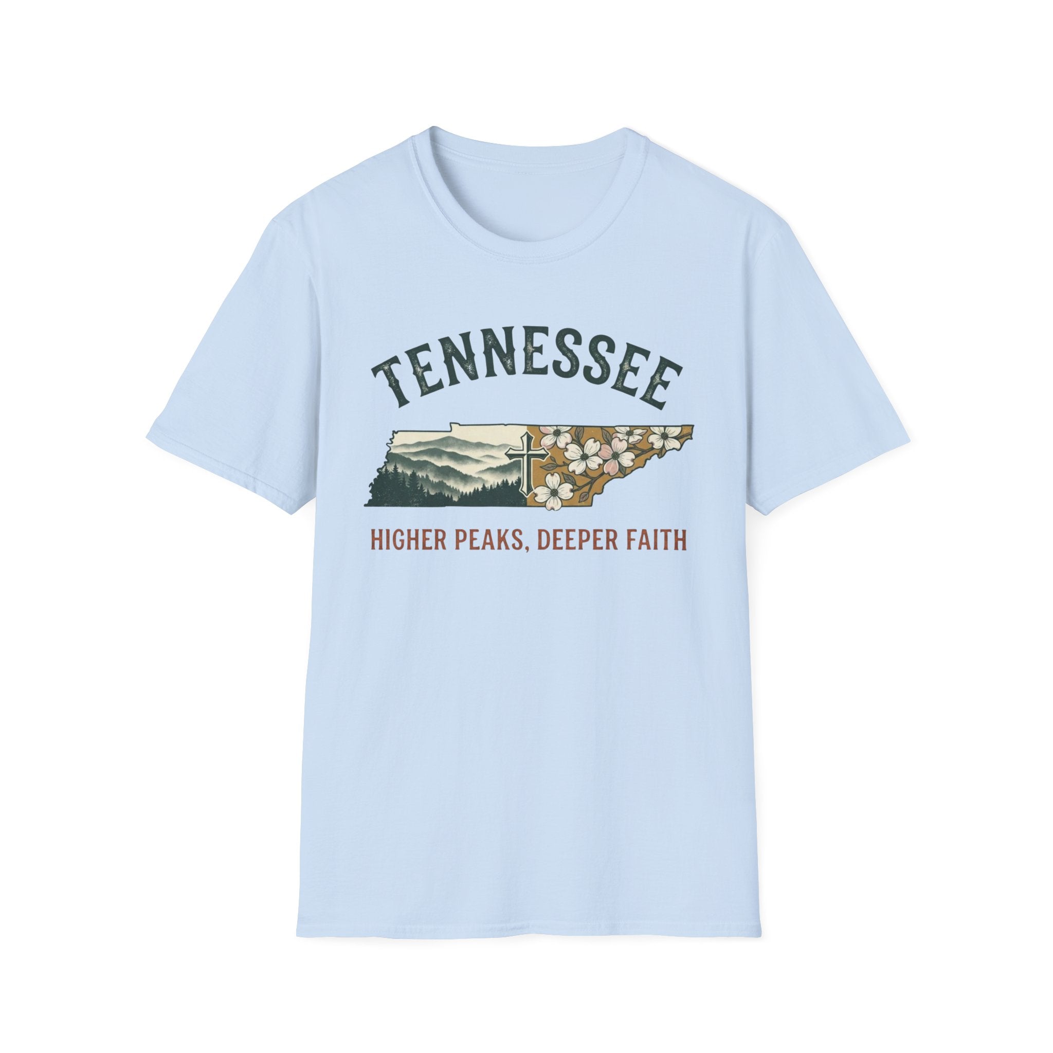 Tennessee - Higher Peaks Deeper Faith T-Shirt