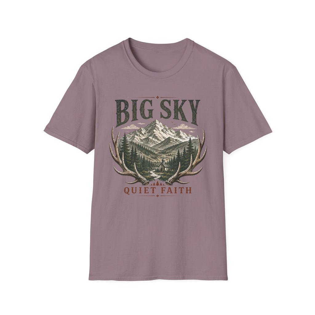 Big Sky Quiet Faith T-Shirt