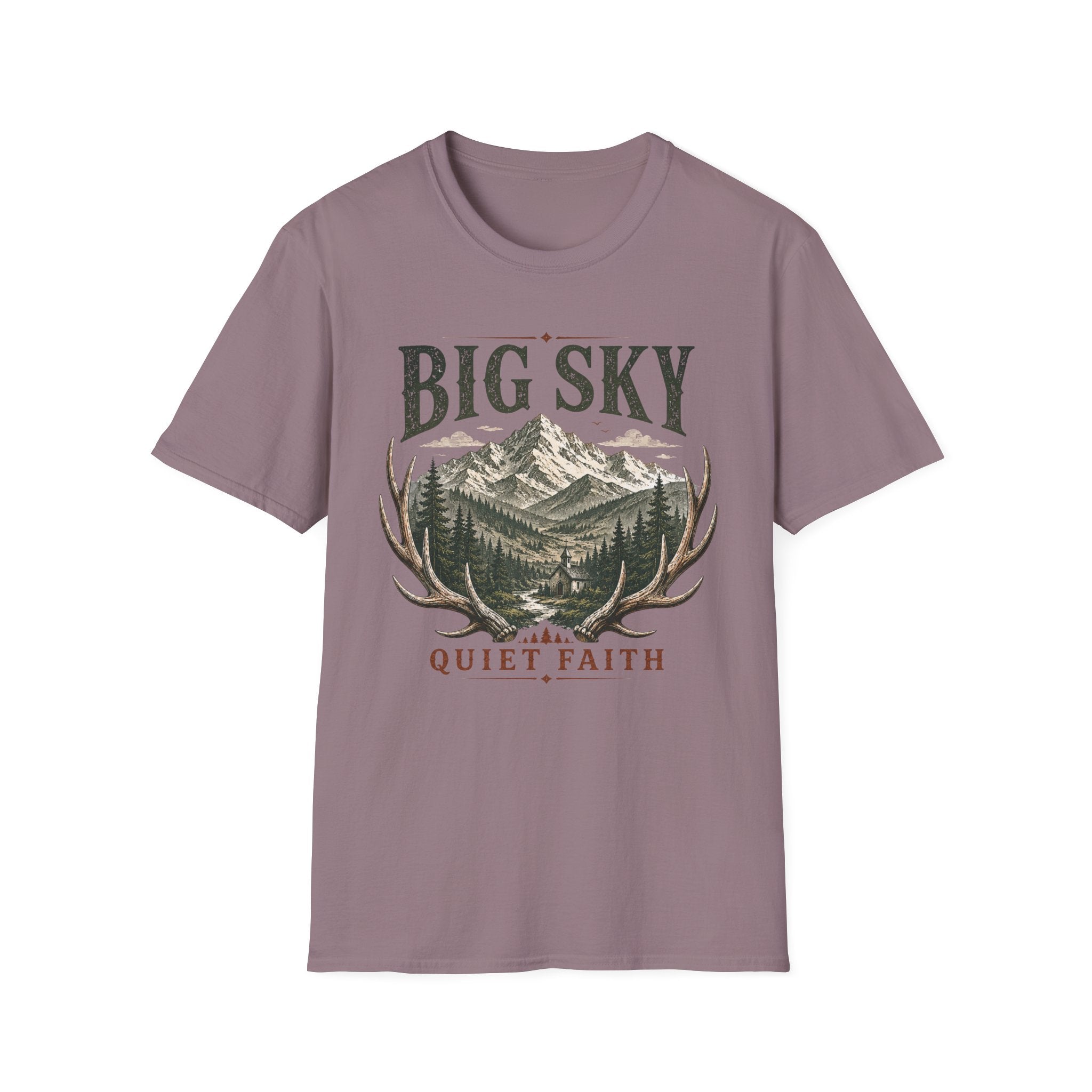 Big Sky Quiet Faith T-Shirt