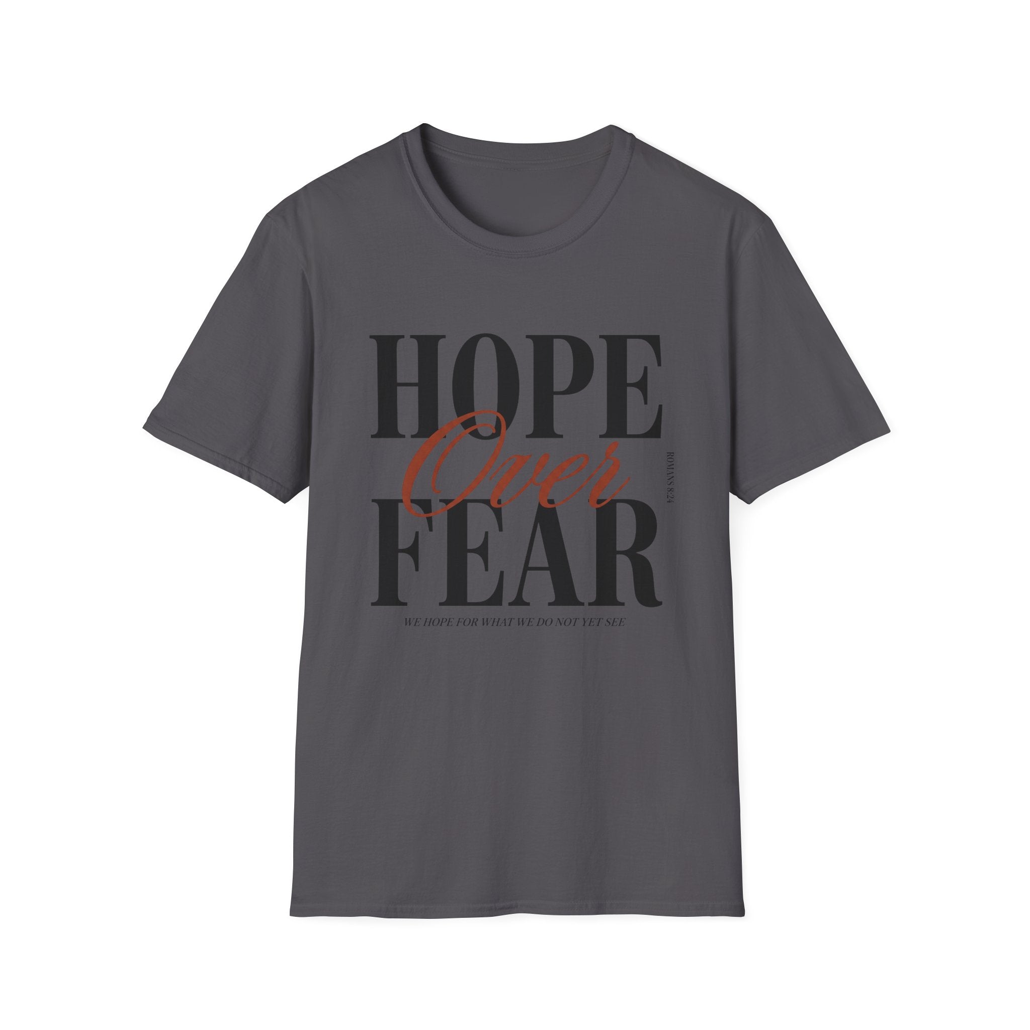 Hope Over Fear (Typography) T-Shirt