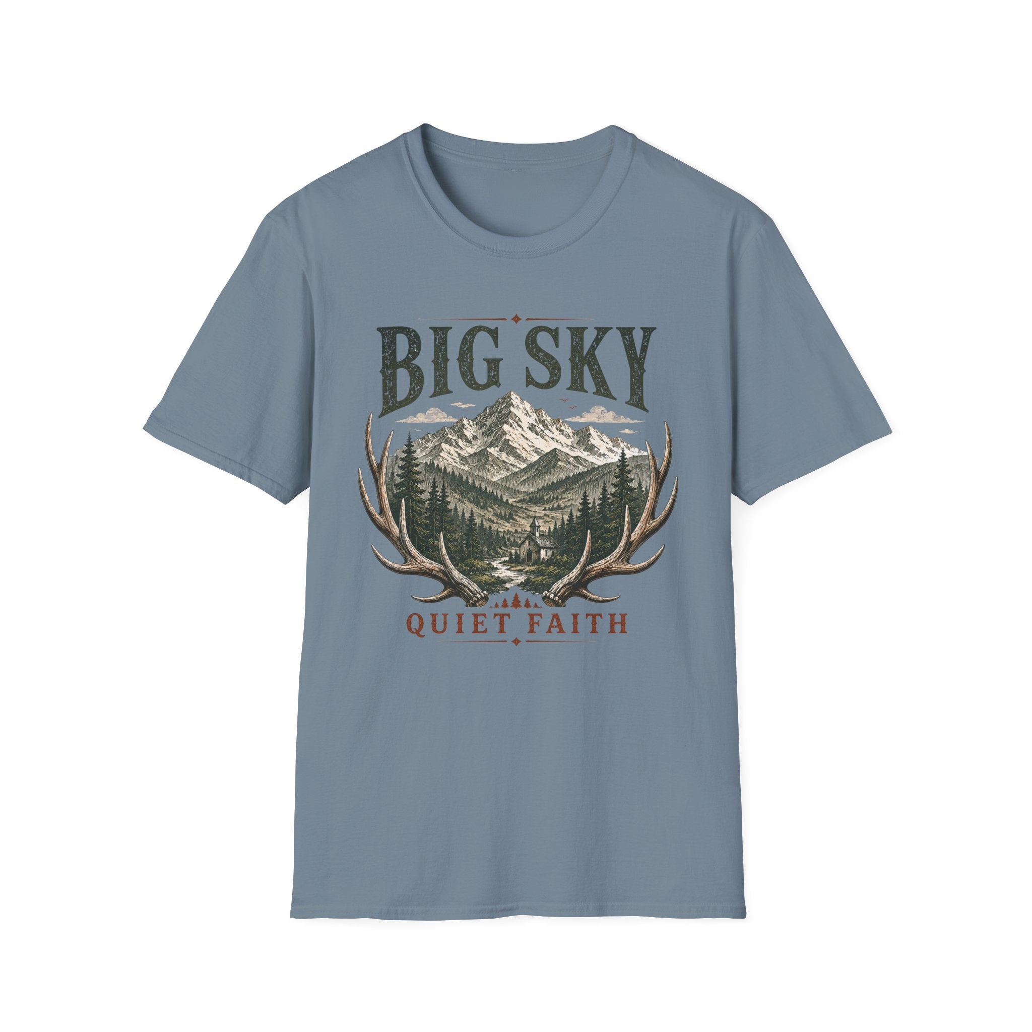 Big Sky Quiet Faith T-Shirt