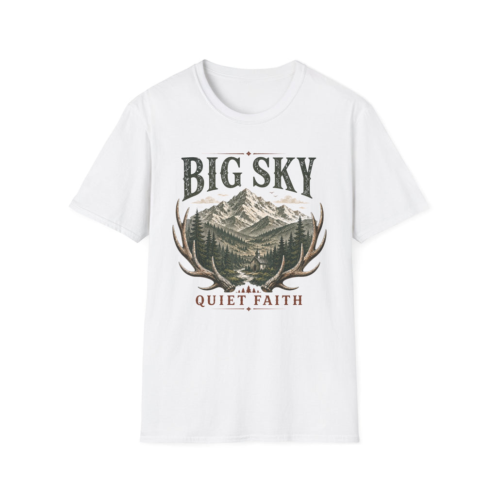 Big Sky Quiet Faith T-Shirt