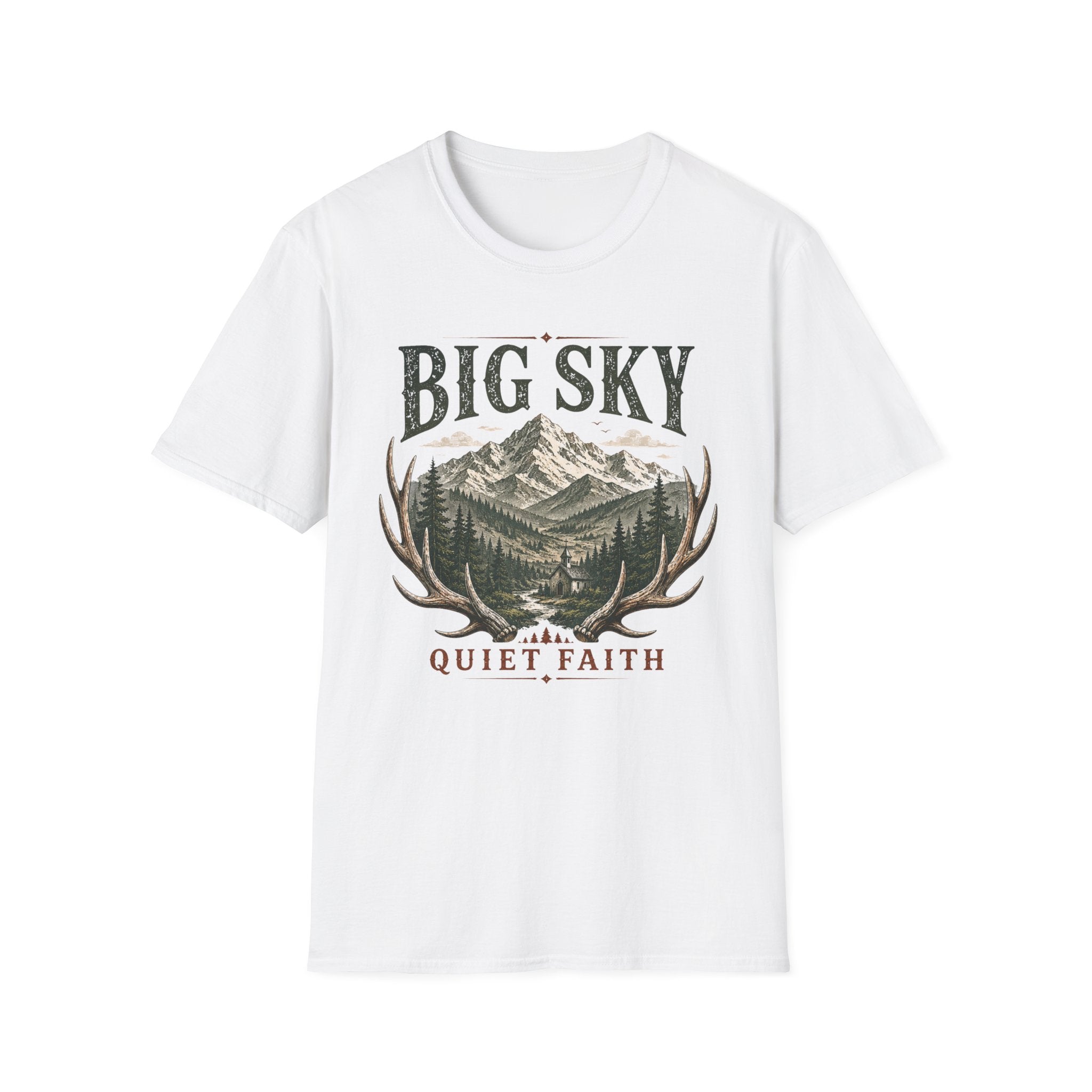 Big Sky Quiet Faith T-Shirt