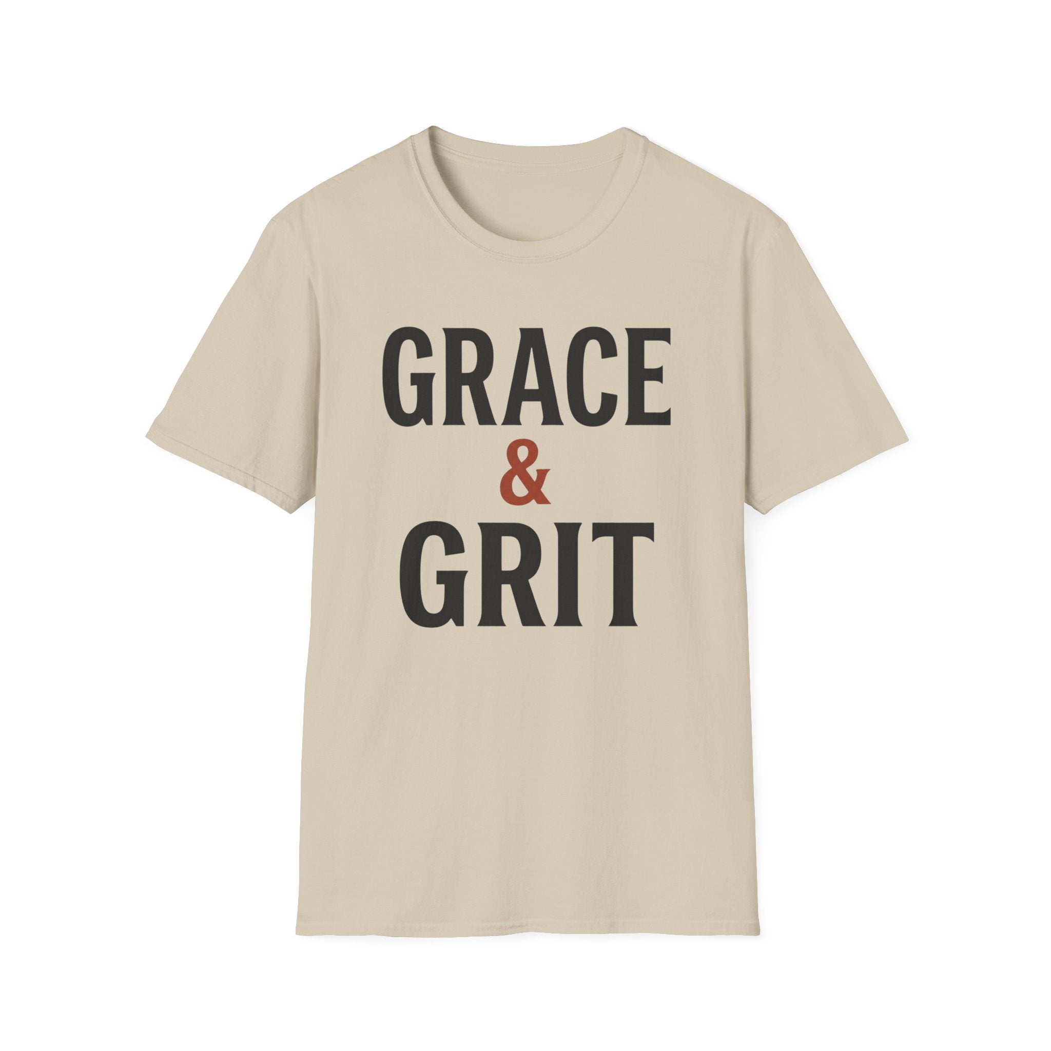 Grace & Grit (Typography) T-Shirt
