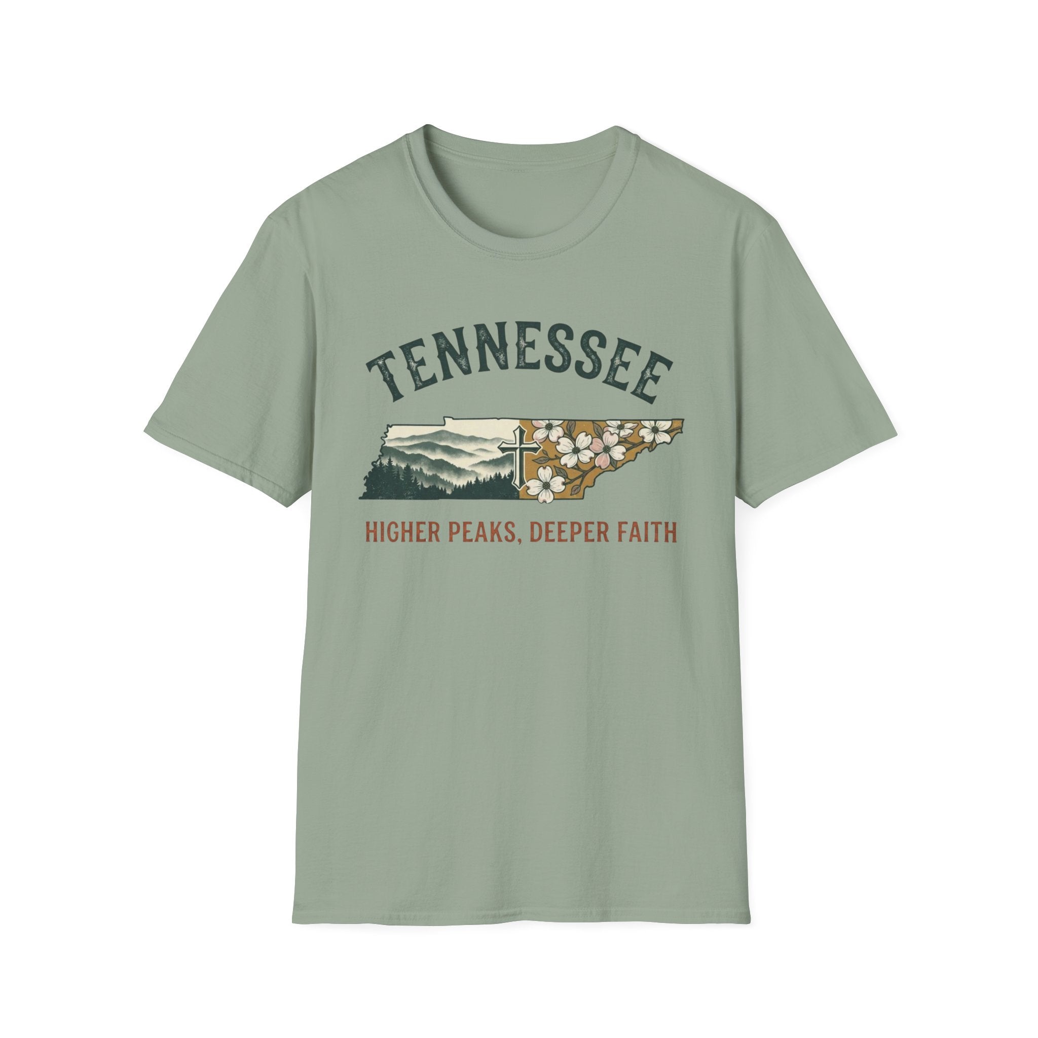 Tennessee - Higher Peaks Deeper Faith T-Shirt