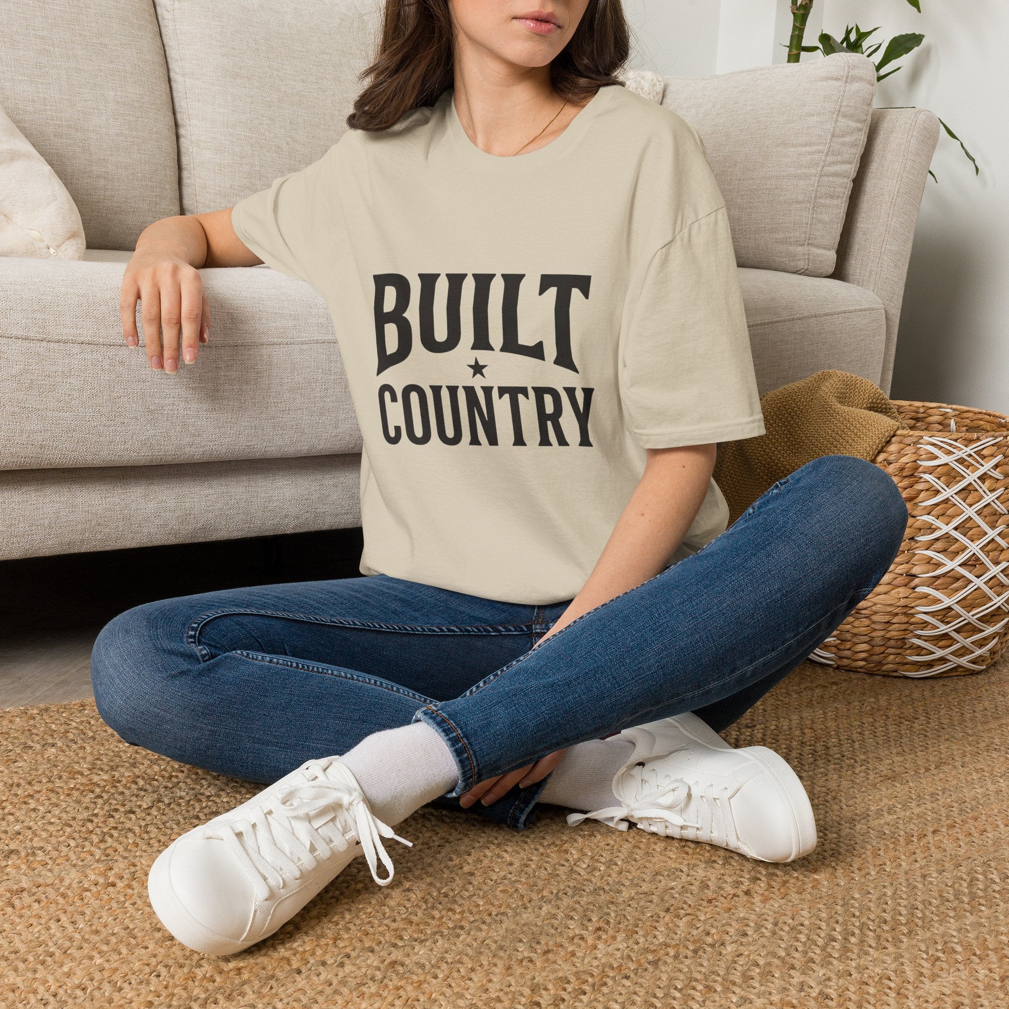 Built Country (Typography) T-Shirt