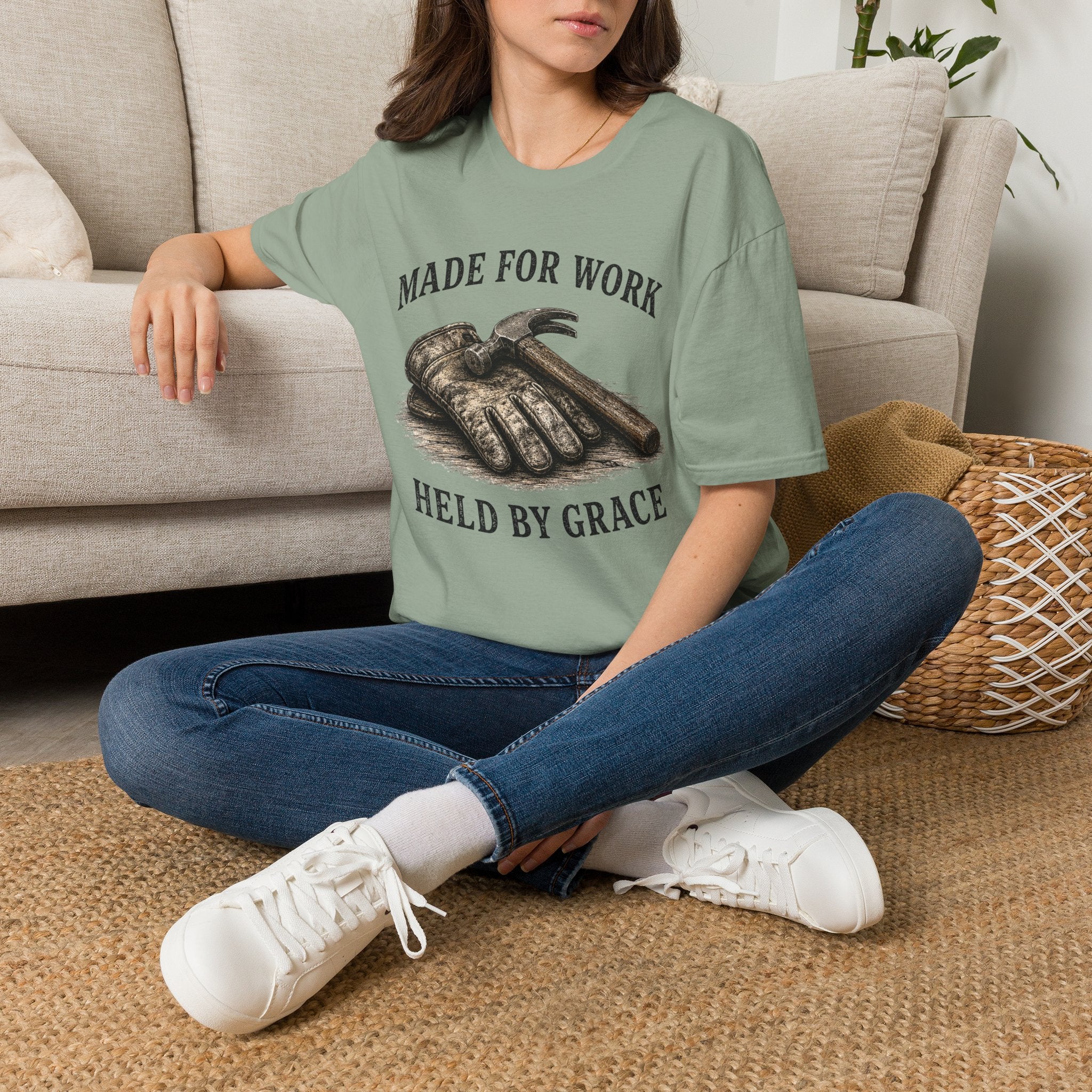 Made for Work Held by Grace T-Shirt