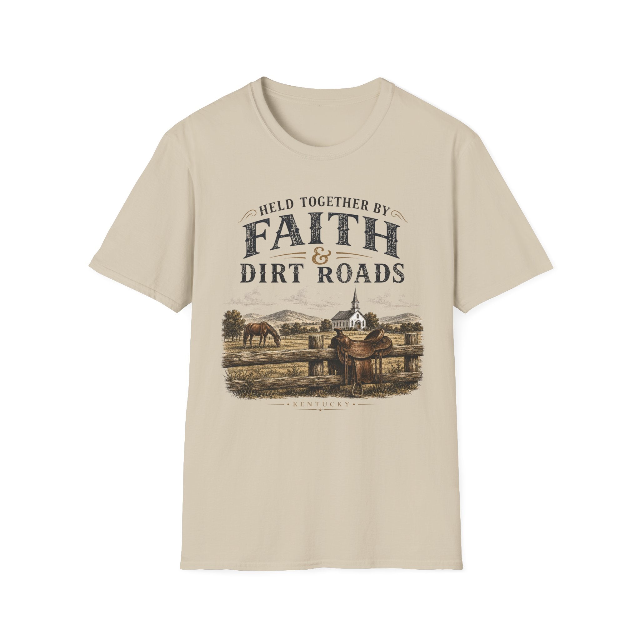 Faith and Dirt Roads T-Shirt