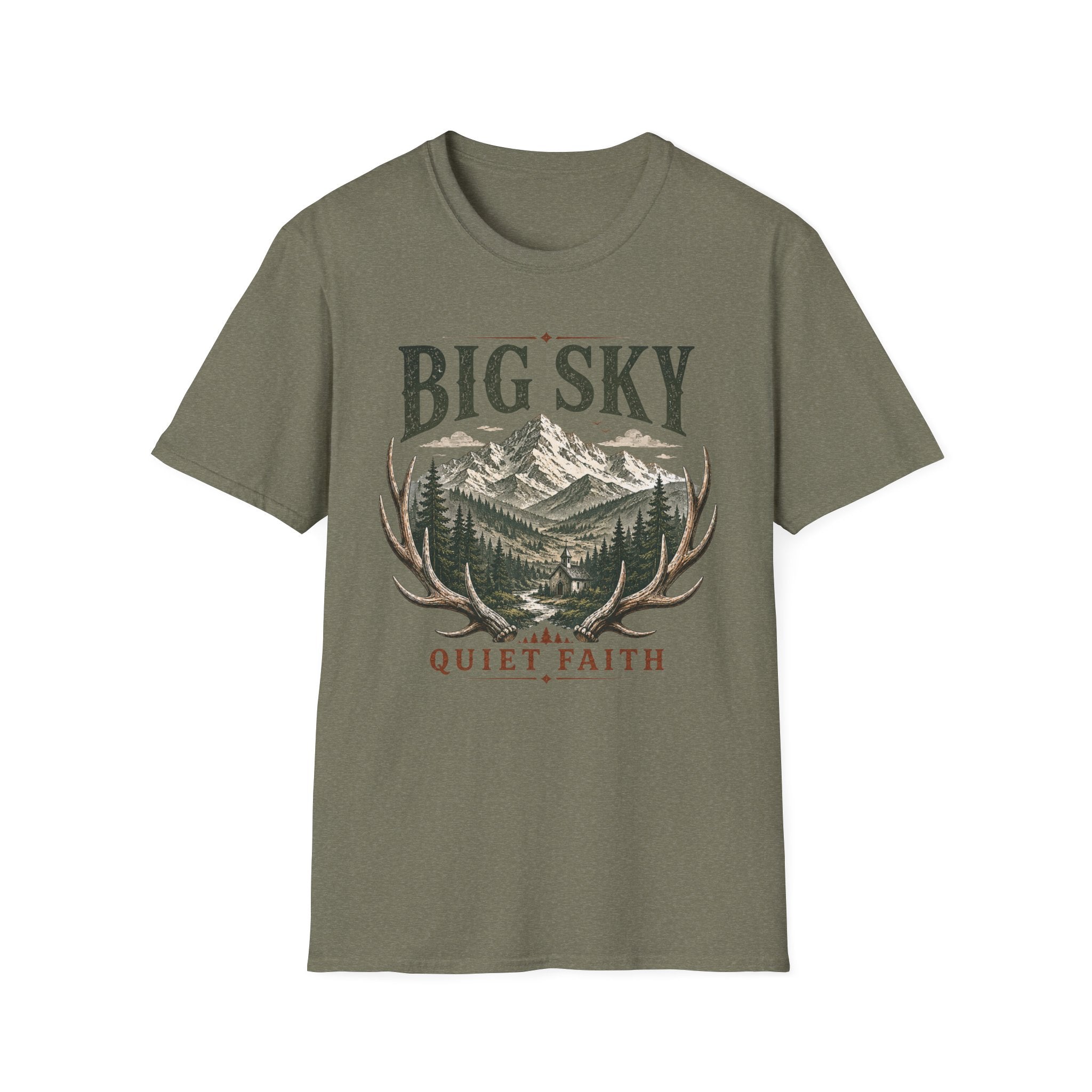 Big Sky Quiet Faith T-Shirt