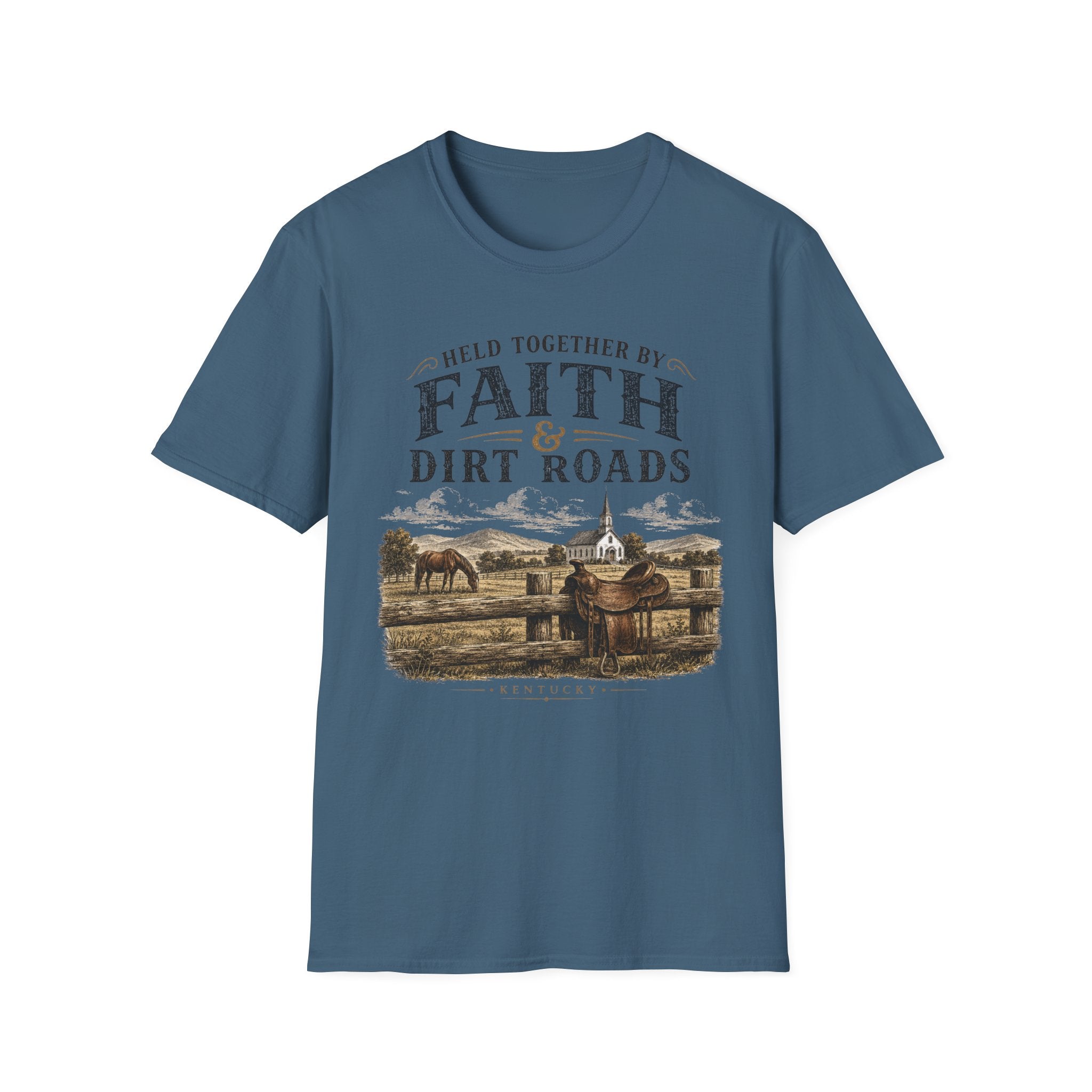 Faith and Dirt Roads T-Shirt