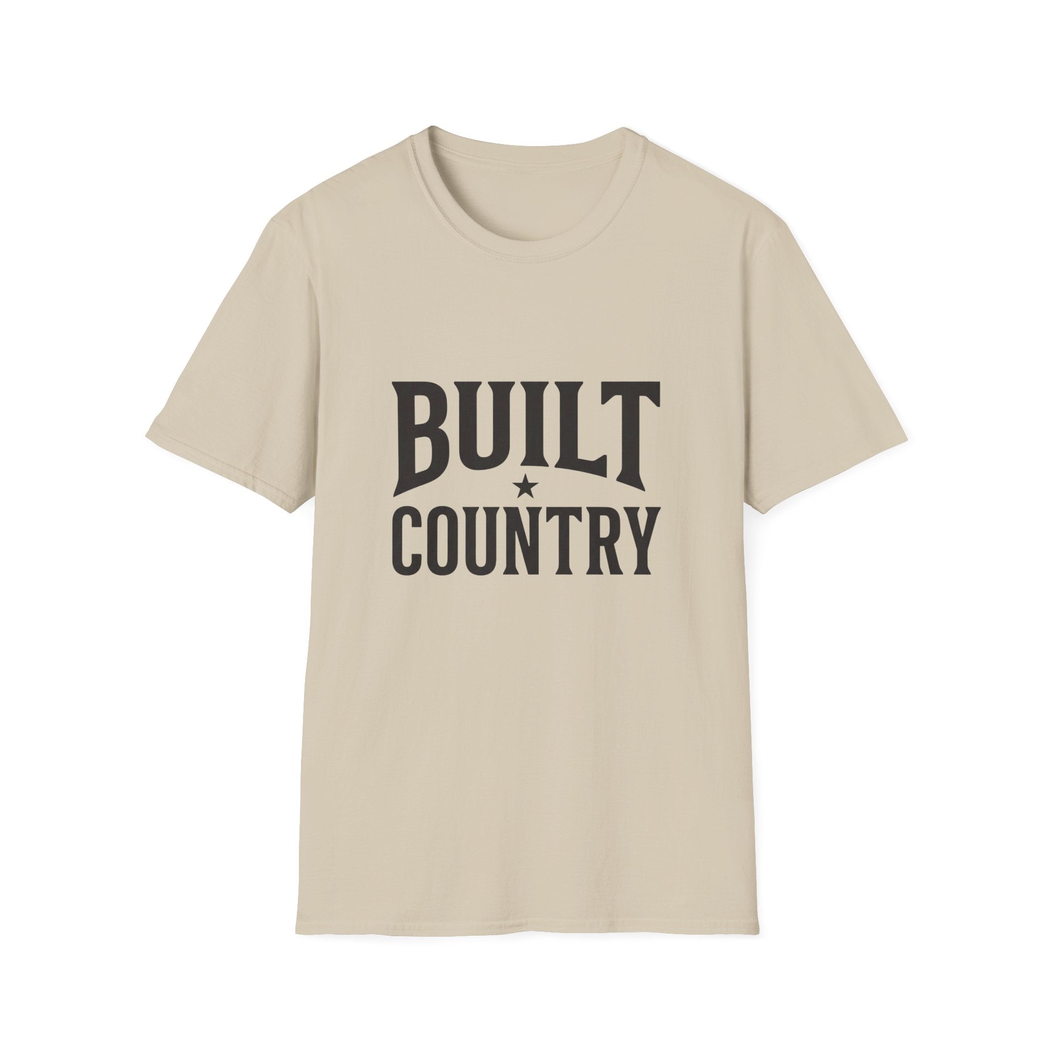 Built Country (Typography) T-Shirt