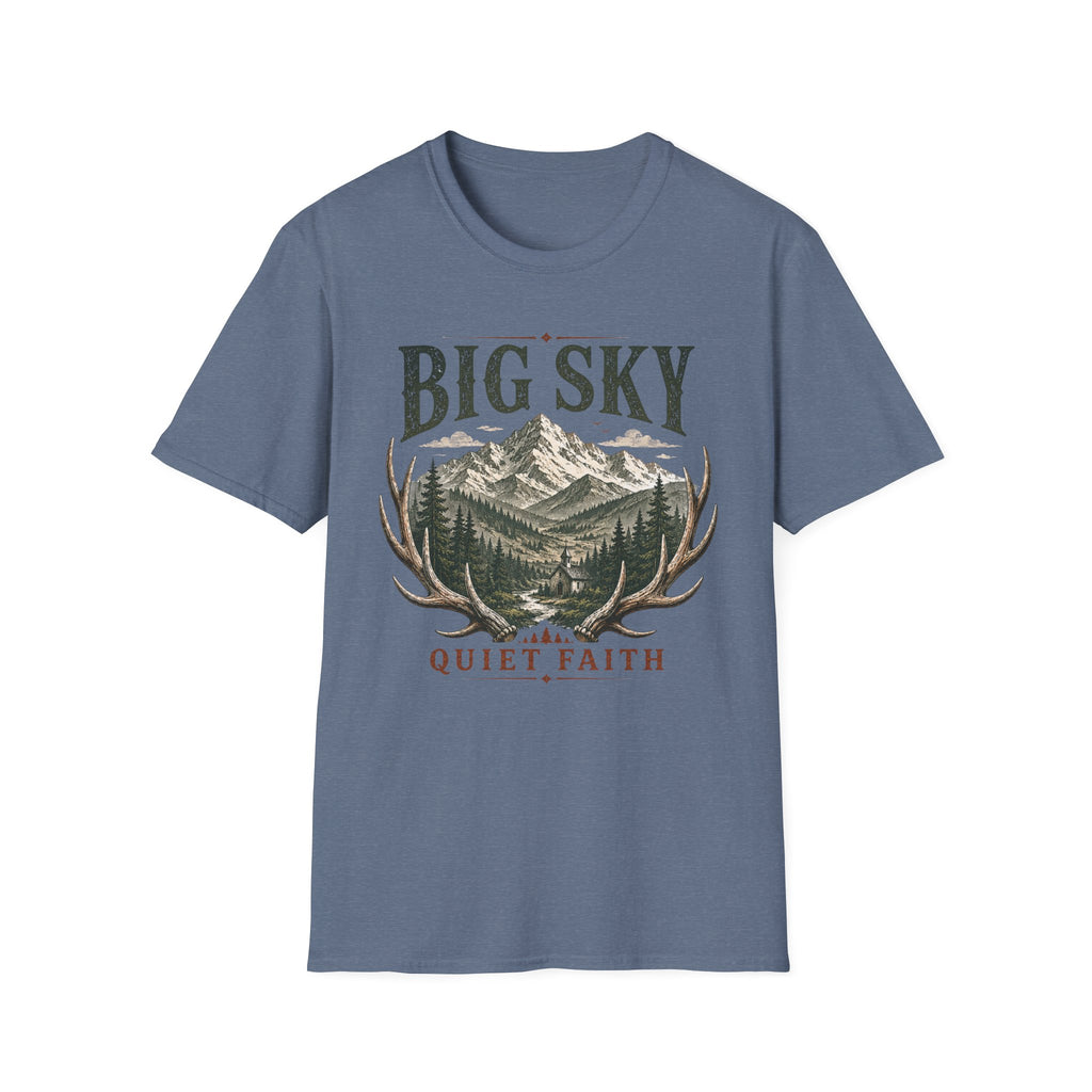 Big Sky Quiet Faith T-Shirt