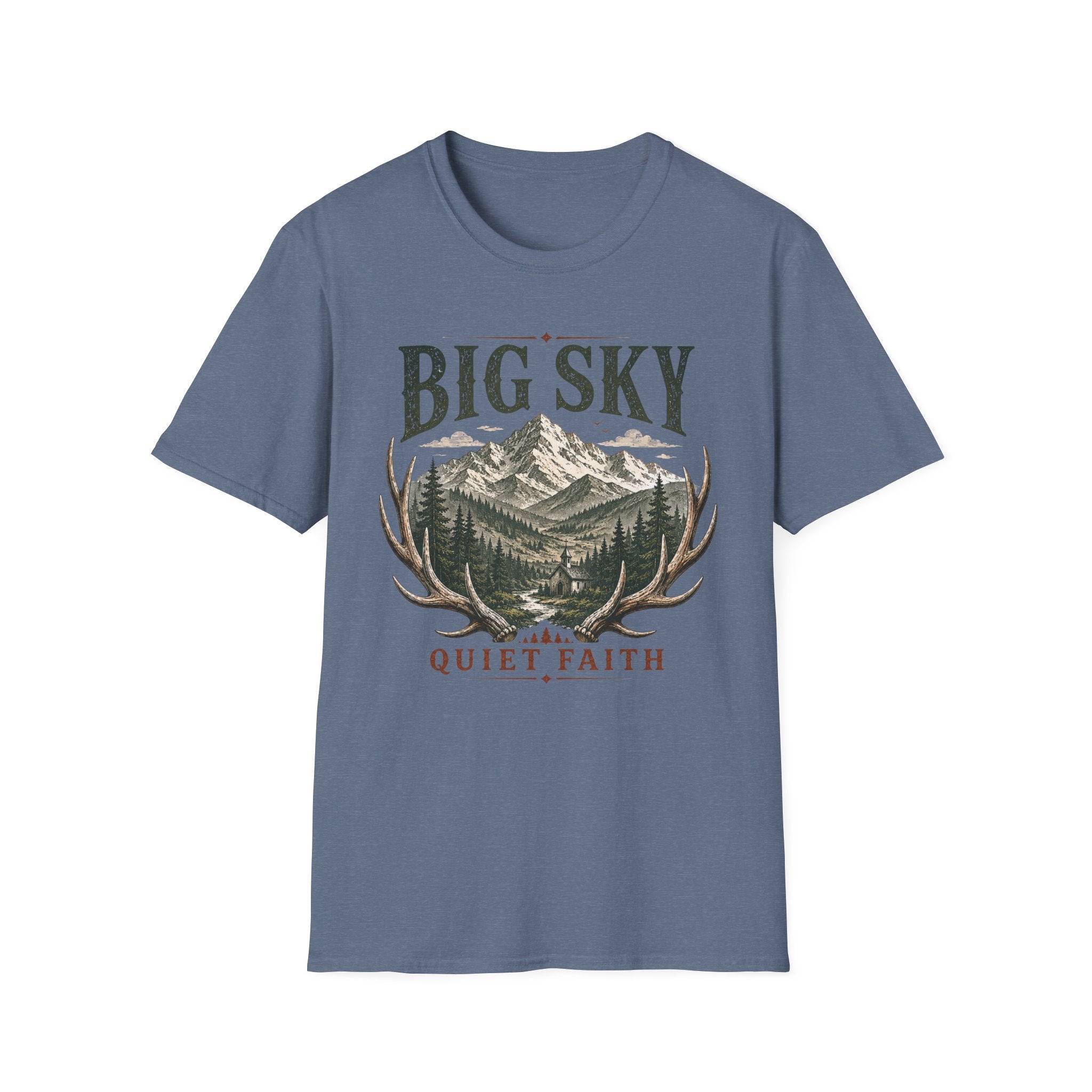 Big Sky Quiet Faith T-Shirt