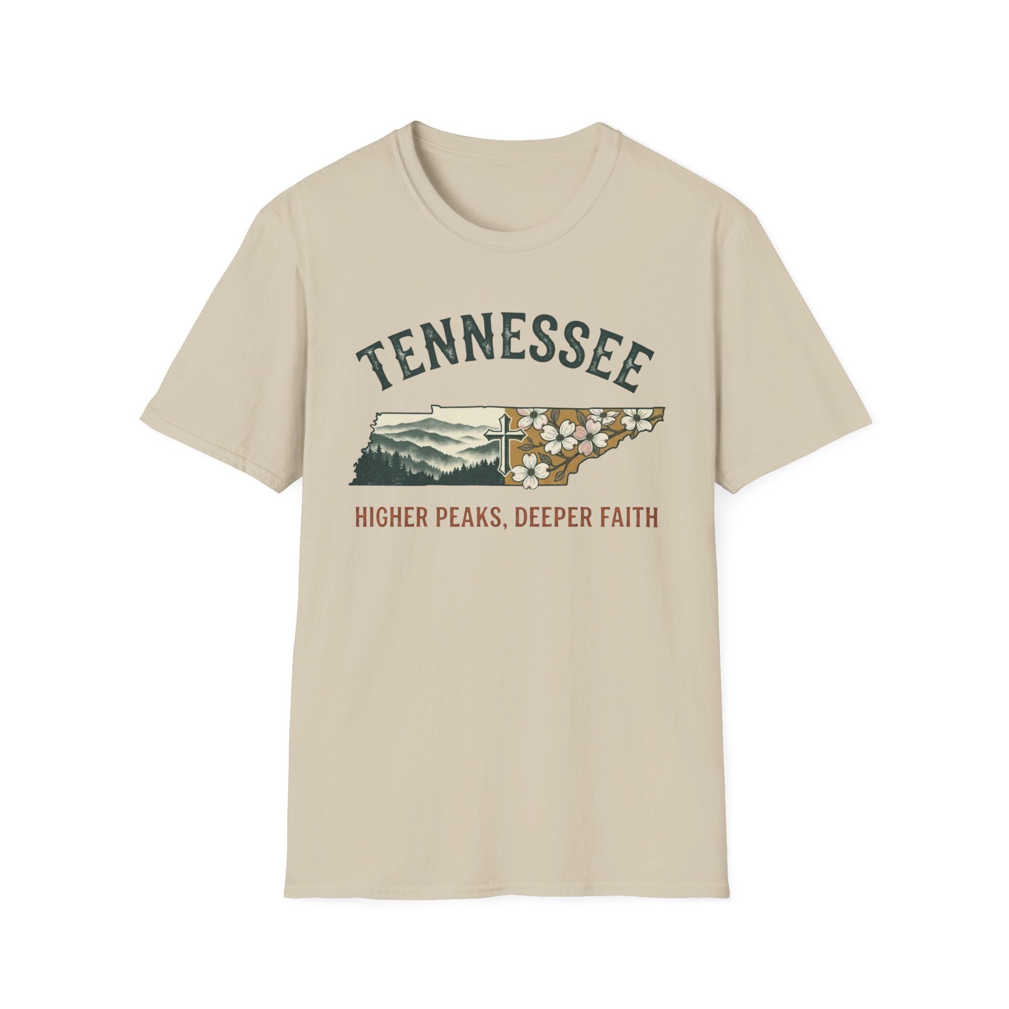 Tennessee - Higher Peaks Deeper Faith T-Shirt