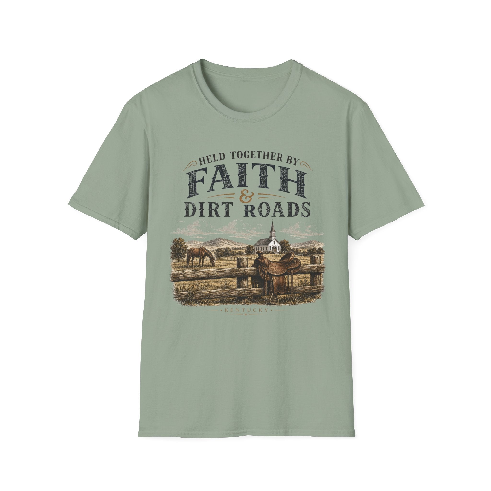 Faith and Dirt Roads T-Shirt