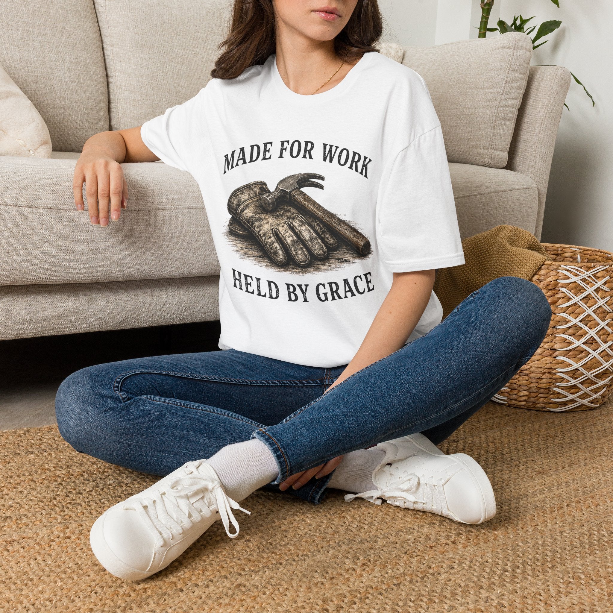 Made for Work Held by Grace T-Shirt