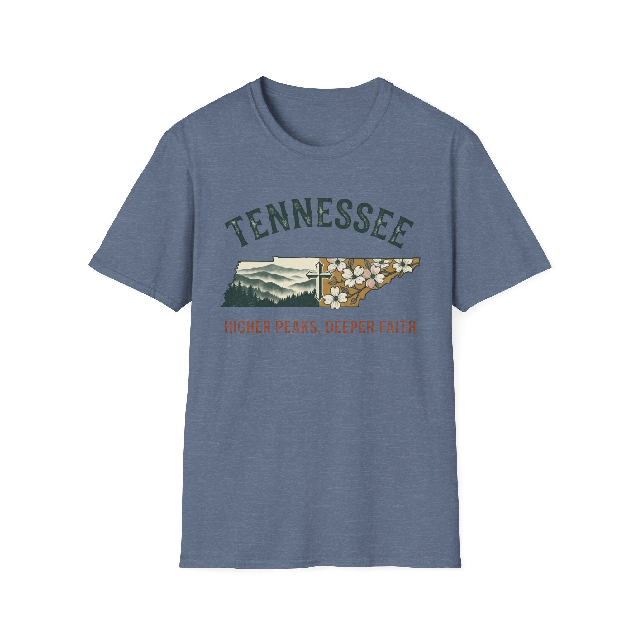 Tennessee - Higher Peaks Deeper Faith T-Shirt