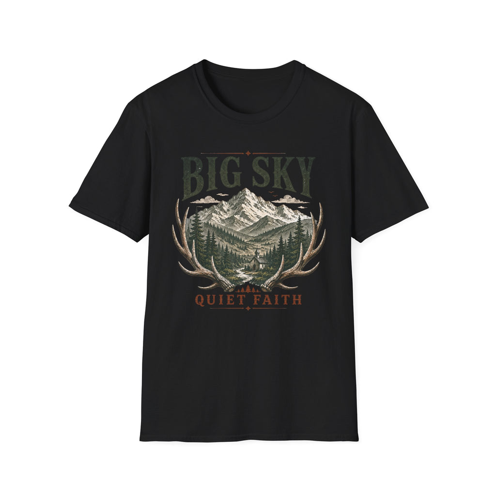 Big Sky Quiet Faith T-Shirt