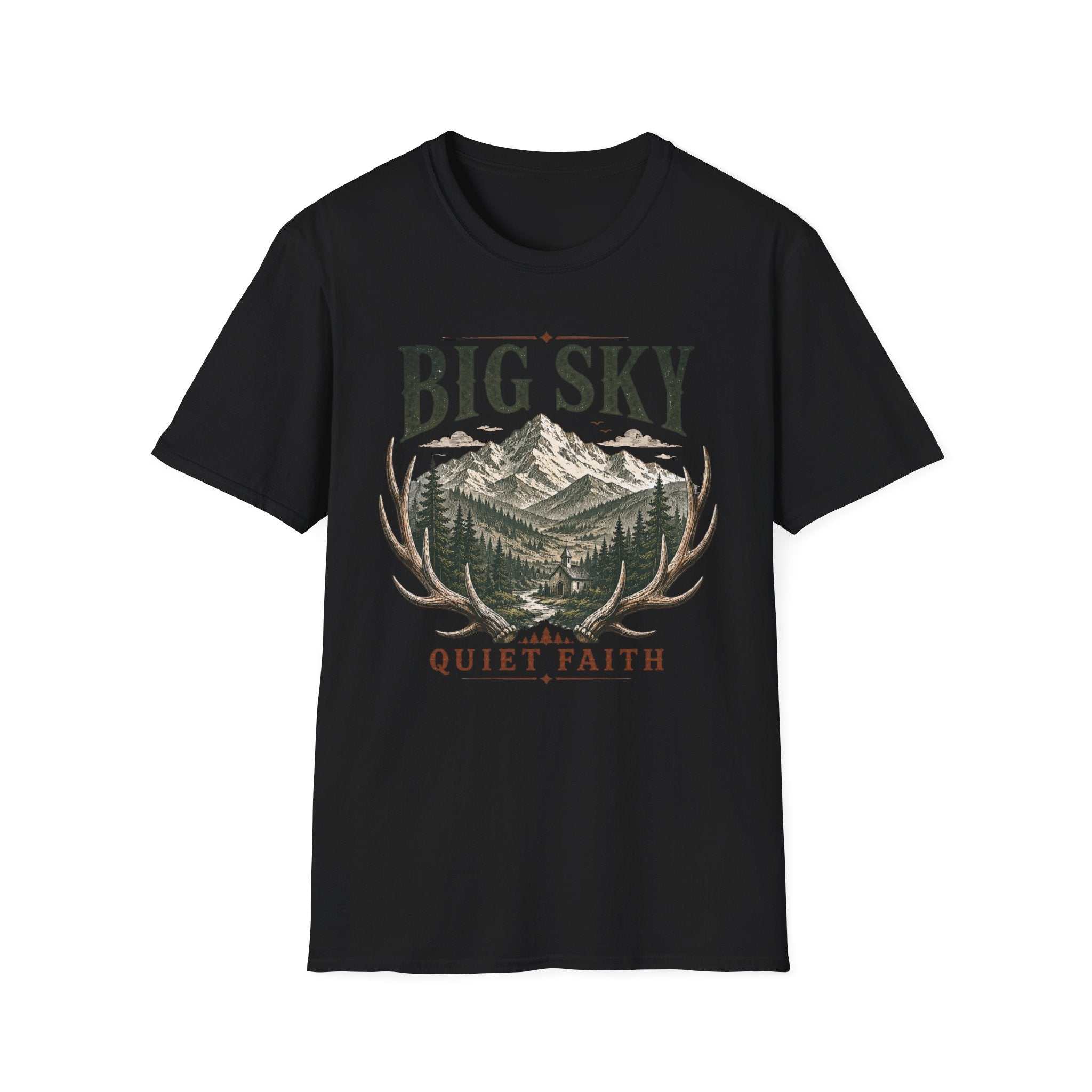 Big Sky Quiet Faith T-Shirt