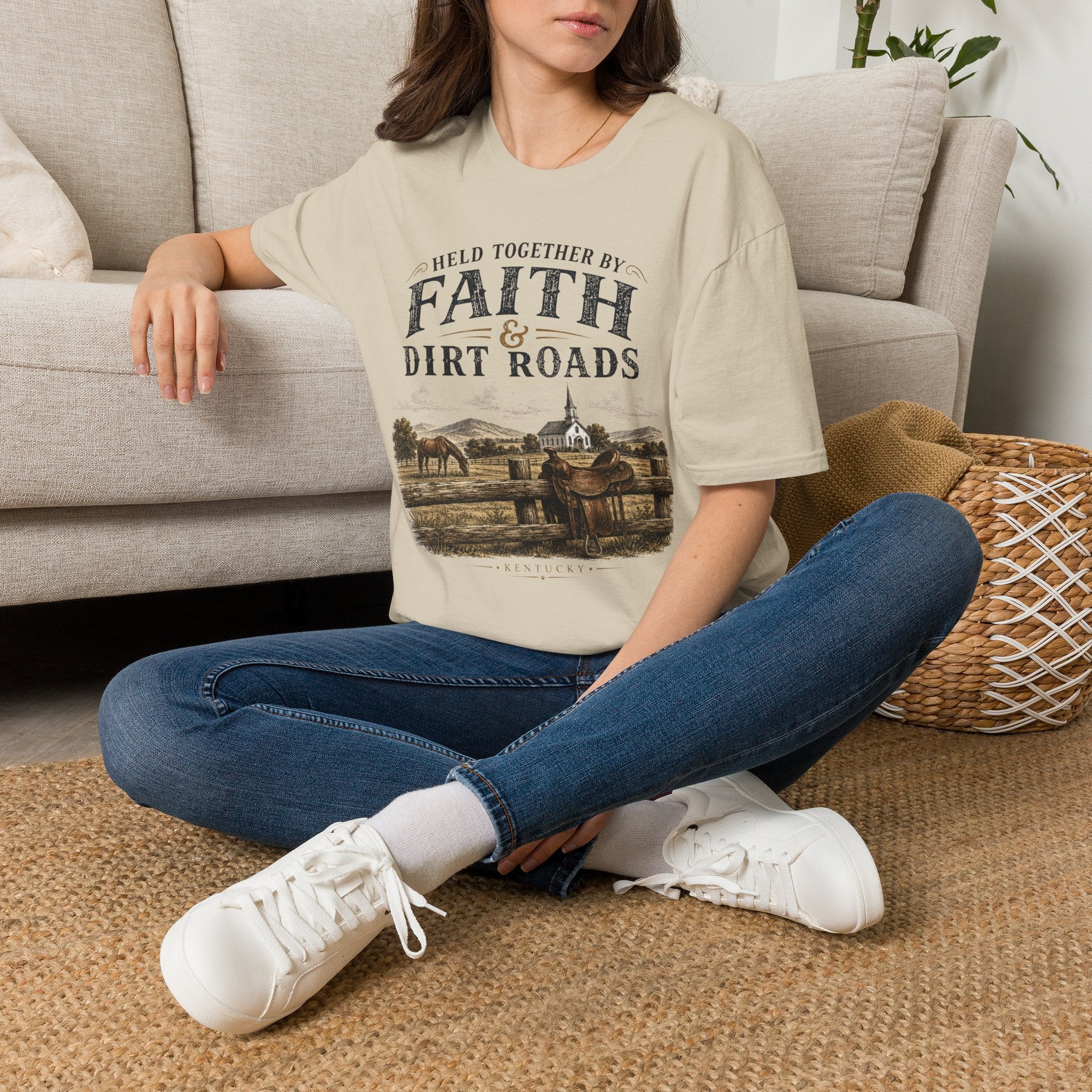 Faith and Dirt Roads T-Shirt