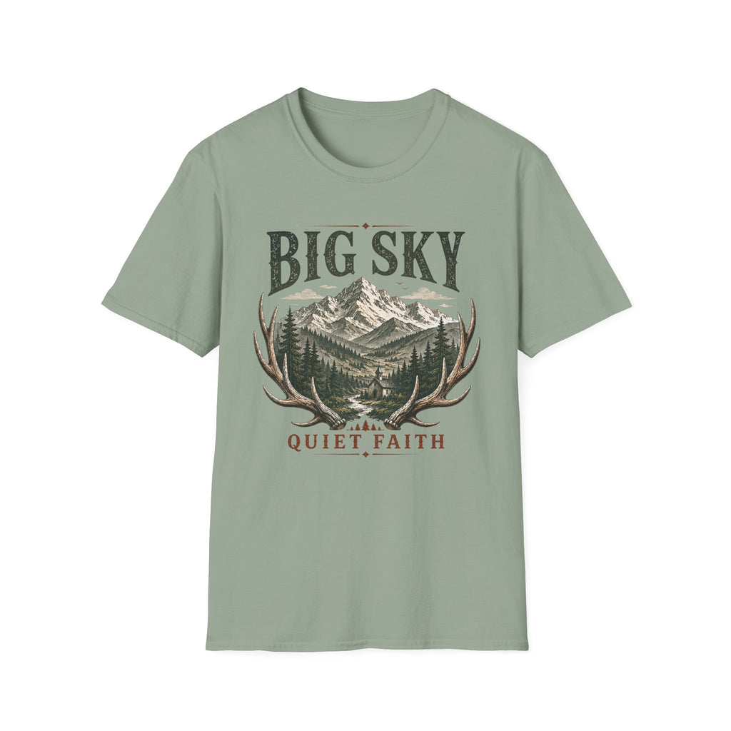 Big Sky Quiet Faith T-Shirt