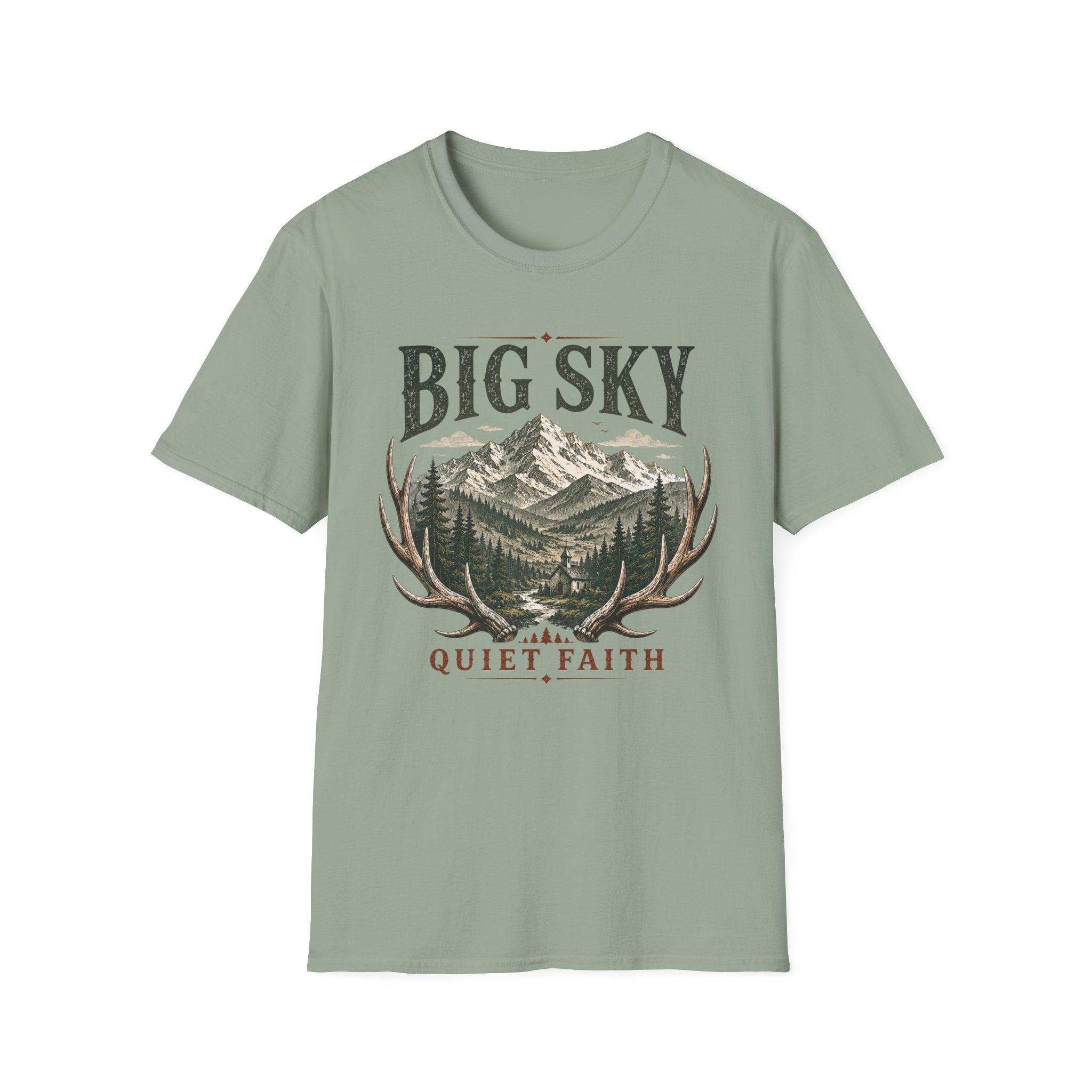 Big Sky Quiet Faith T-Shirt