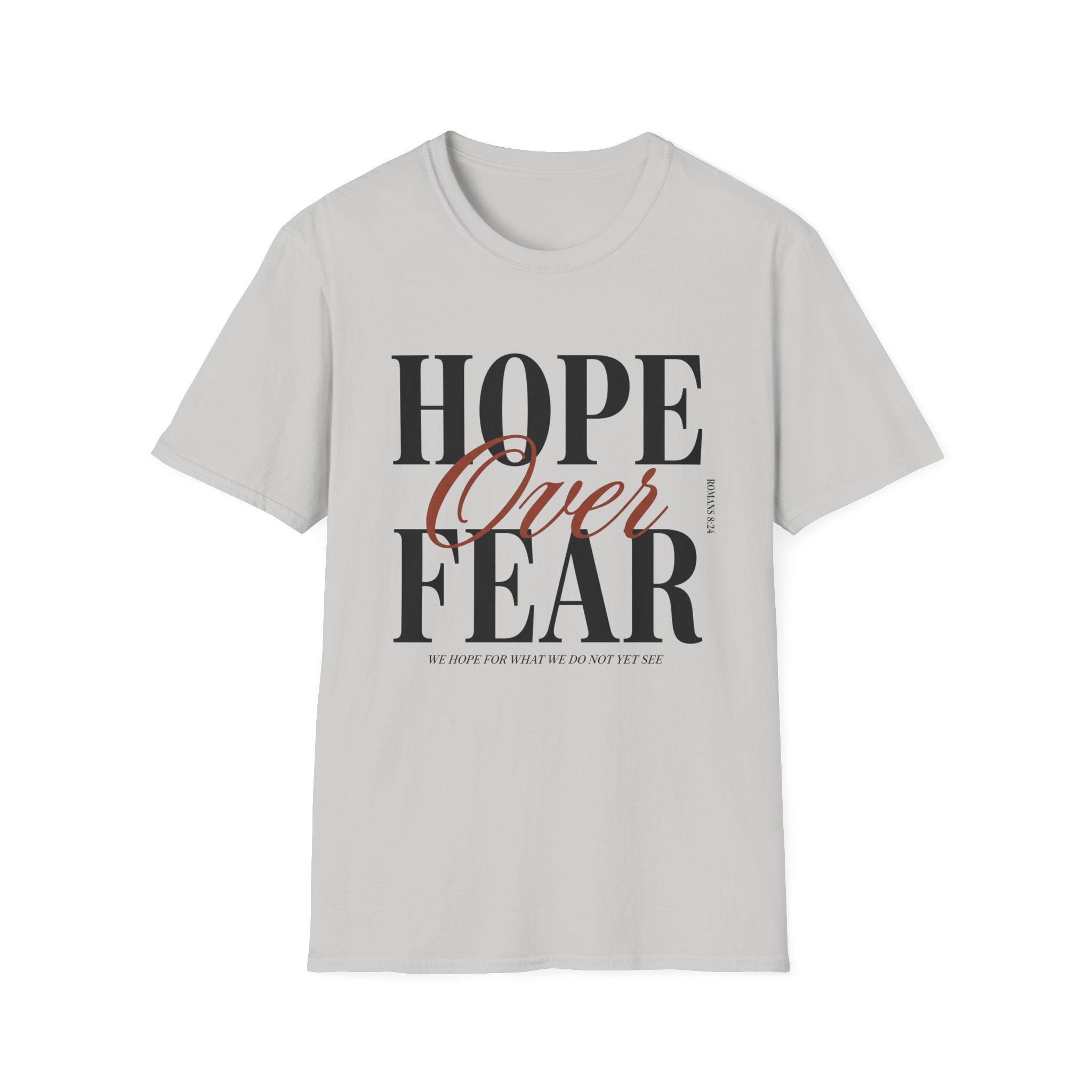 Hope Over Fear (Typography) T-Shirt