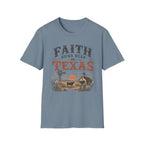 Faith Runs Deep in Texas T-Shirt
