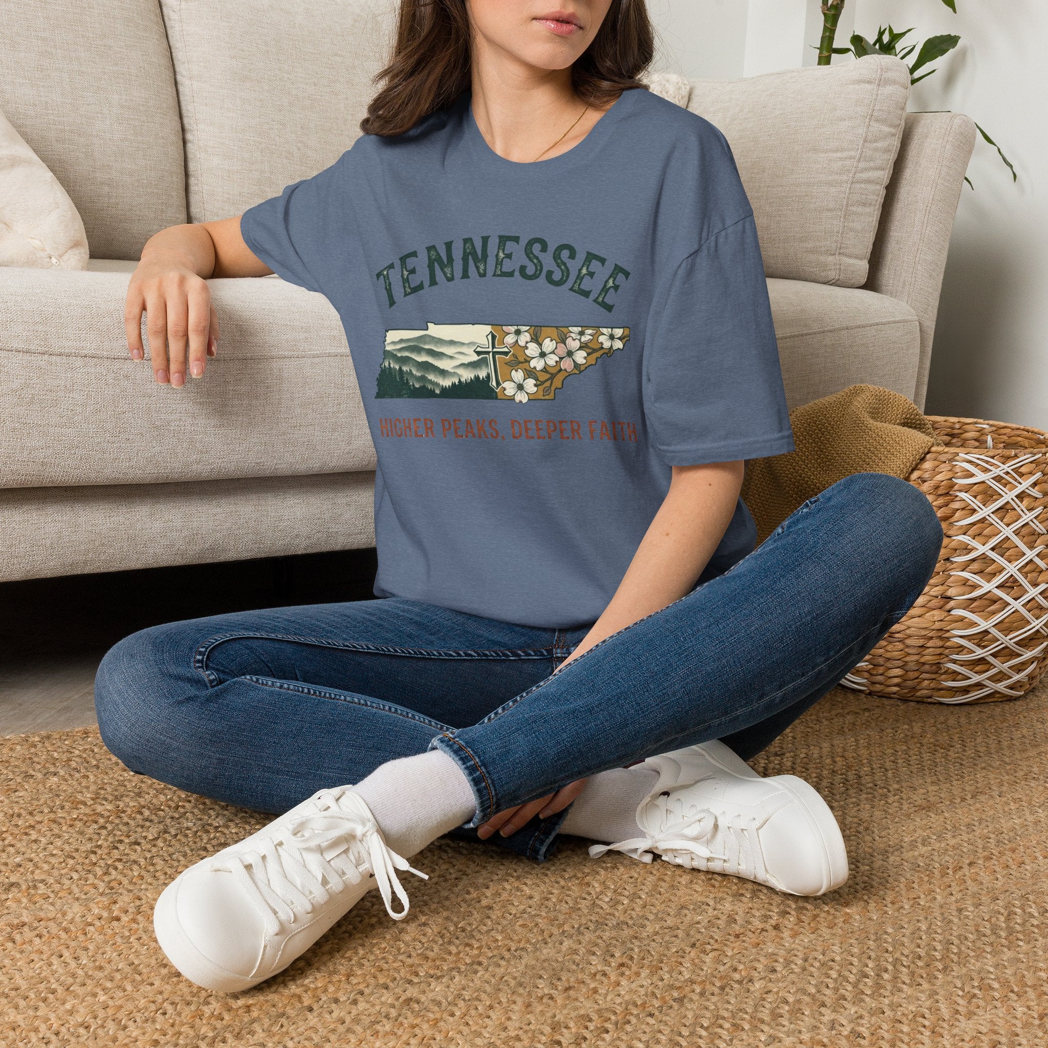Tennessee - Higher Peaks Deeper Faith T-Shirt