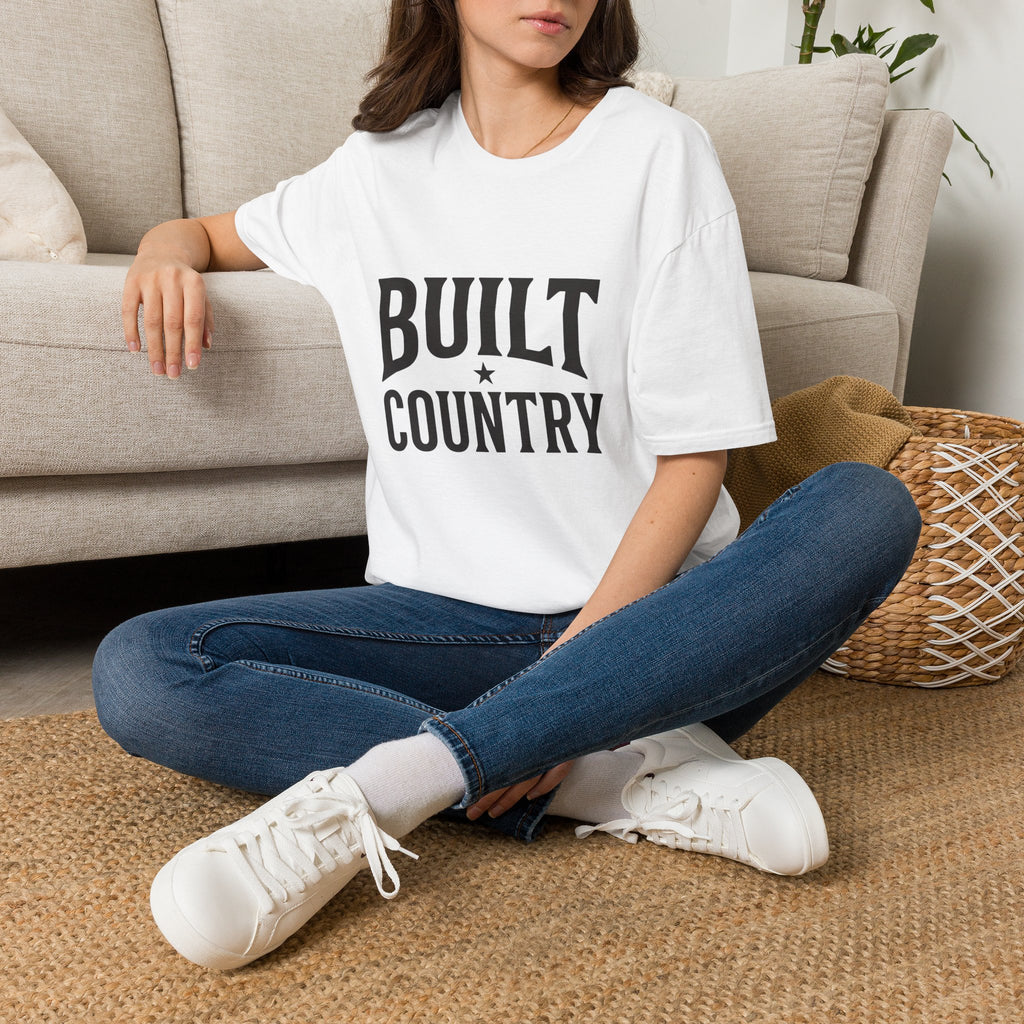 Built Country (Typography) T-Shirt