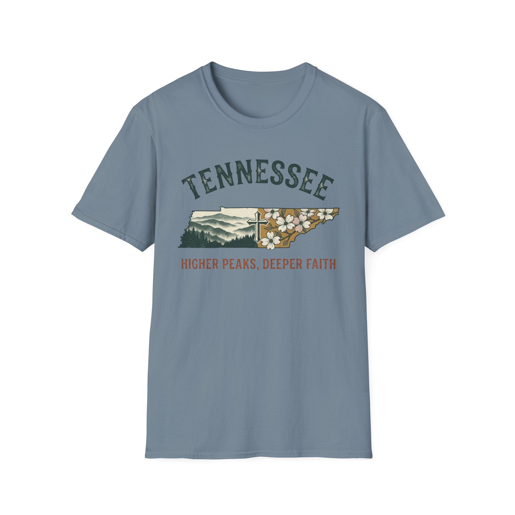 Tennessee - Higher Peaks Deeper Faith T-Shirt