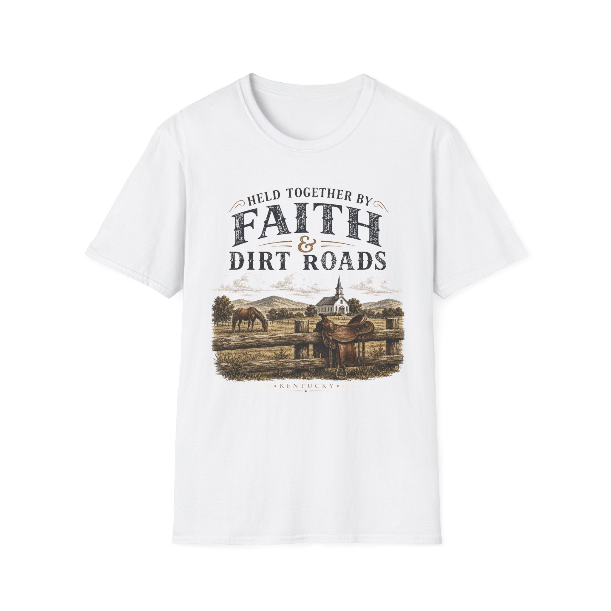 Faith and Dirt Roads T-Shirt