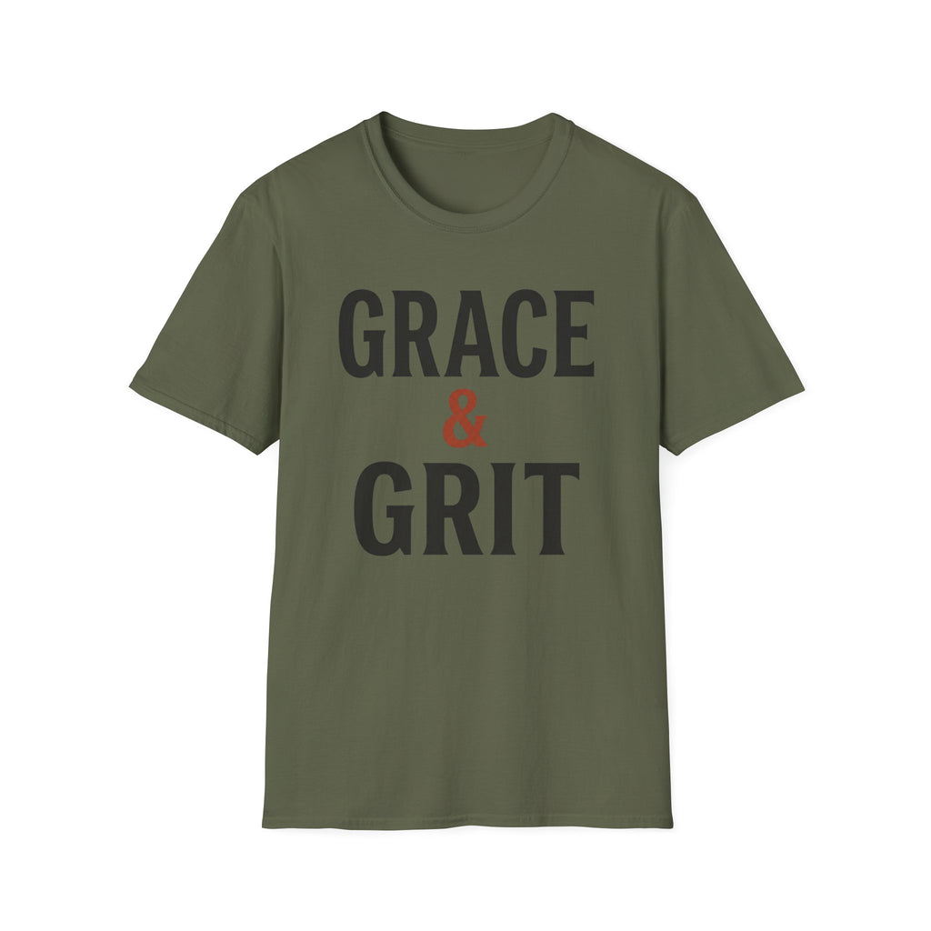 Grace & Grit (Typography) T-Shirt