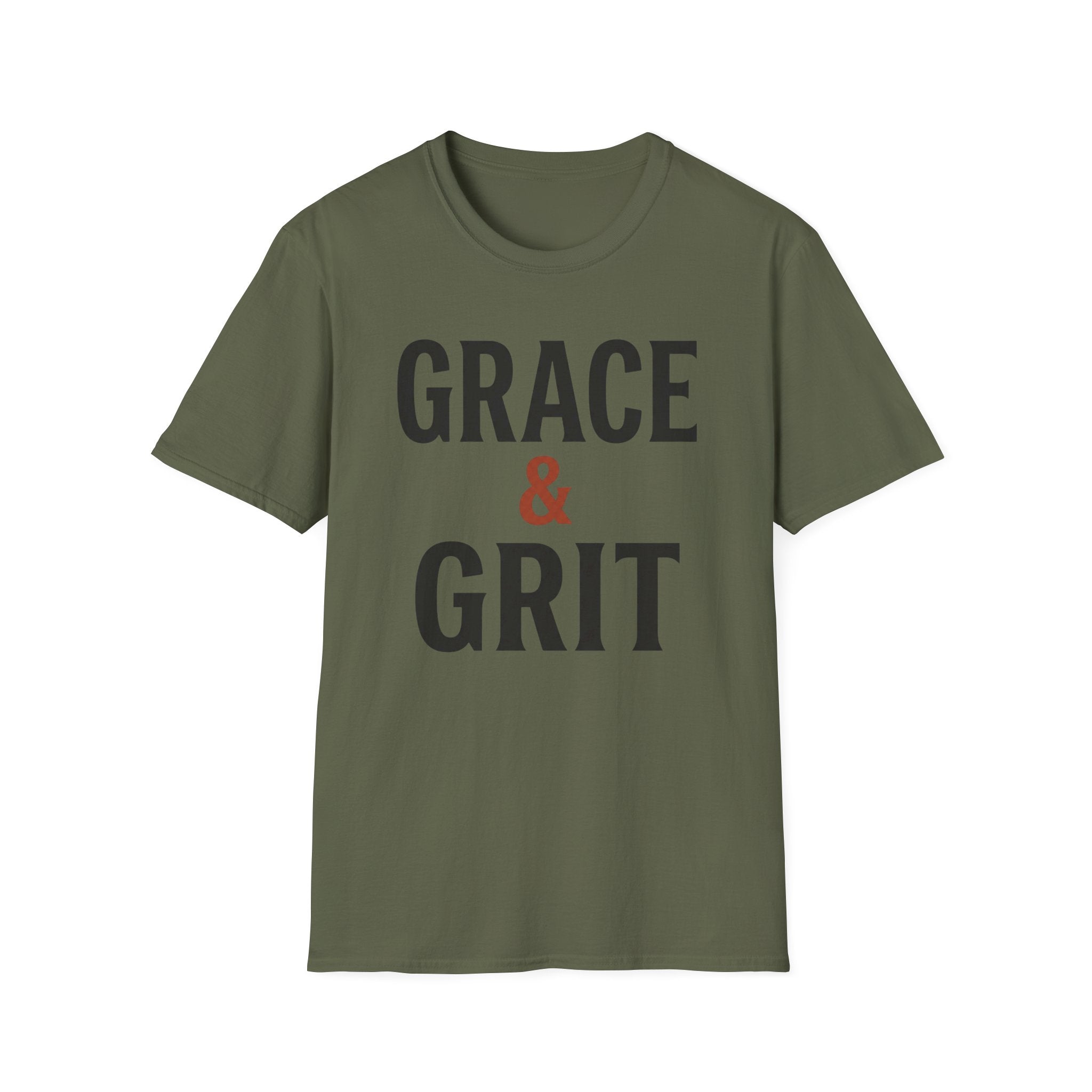 Grace & Grit (Typography) T-Shirt