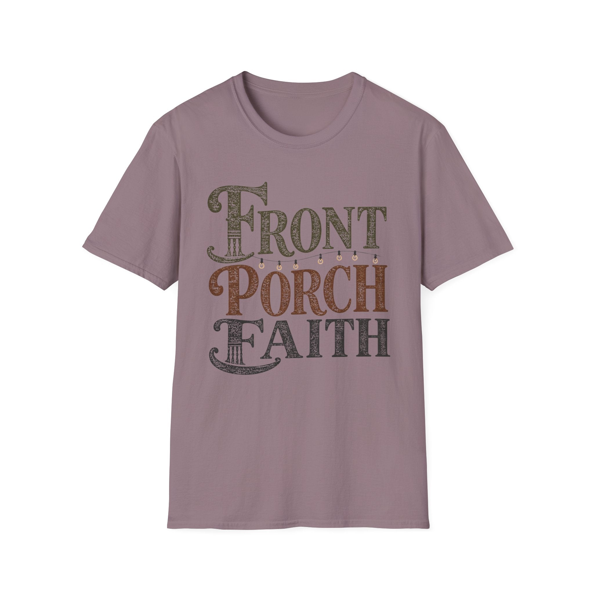 Front Porch Faith (Typography) T-Shirt