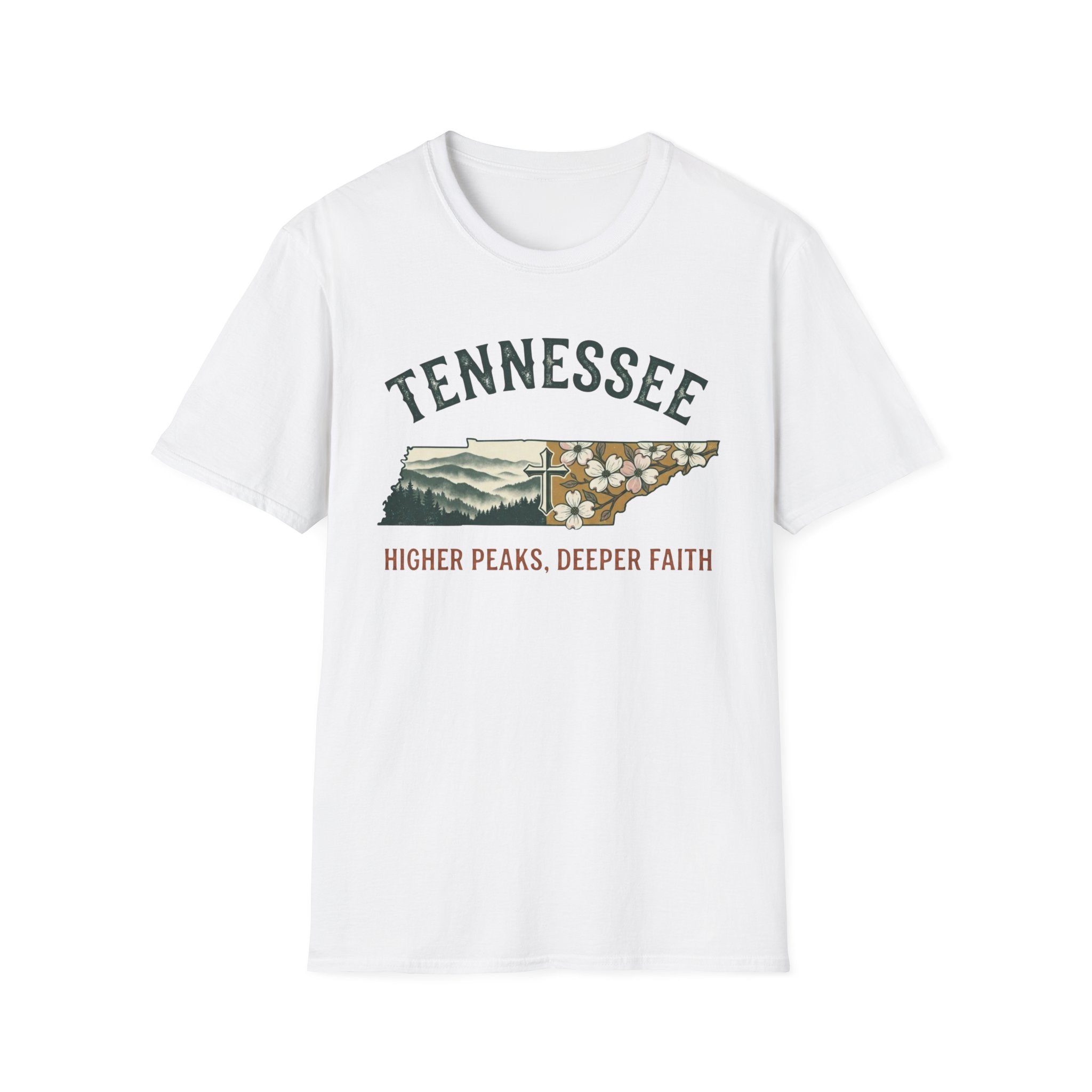 Tennessee - Higher Peaks Deeper Faith T-Shirt
