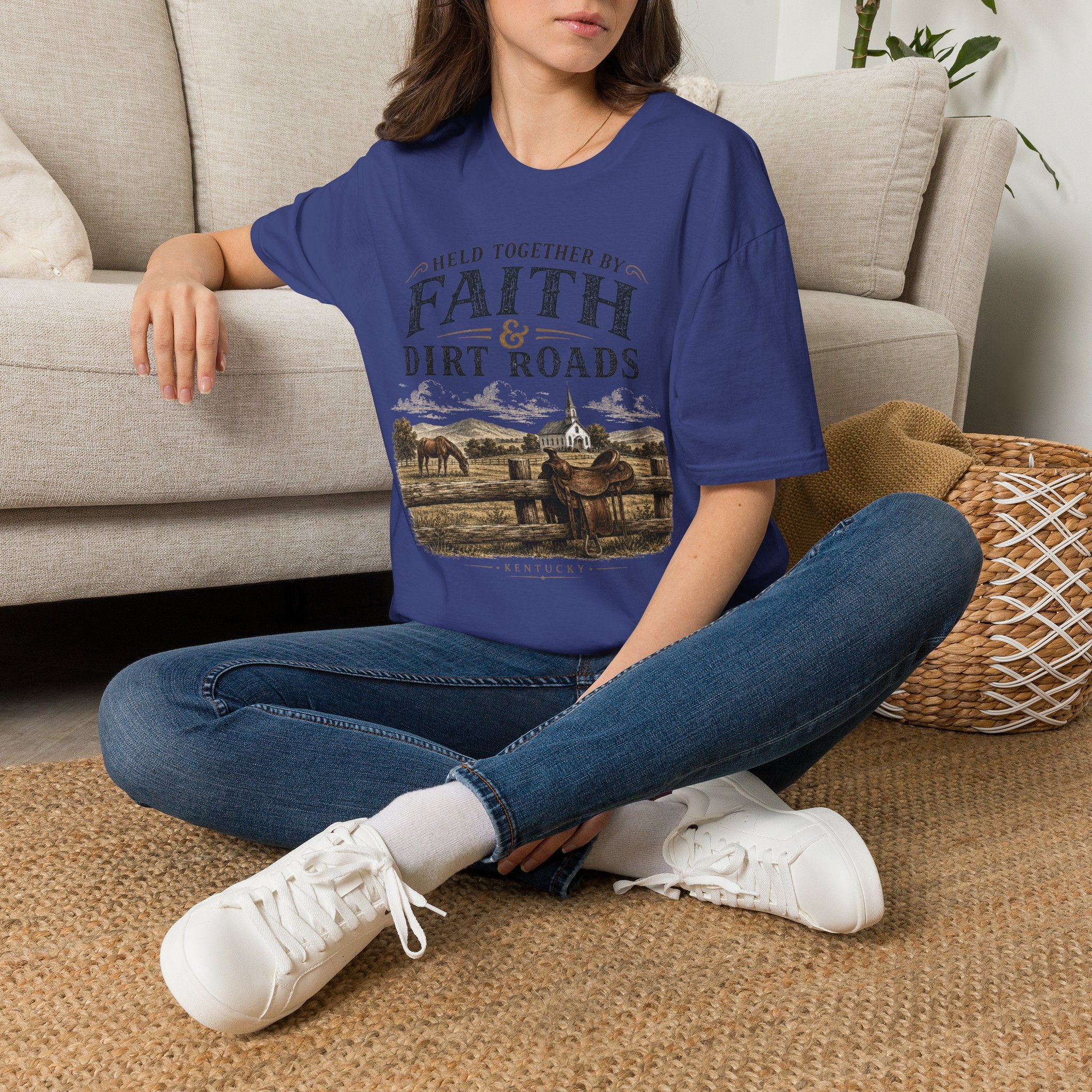 Faith and Dirt Roads T-Shirt