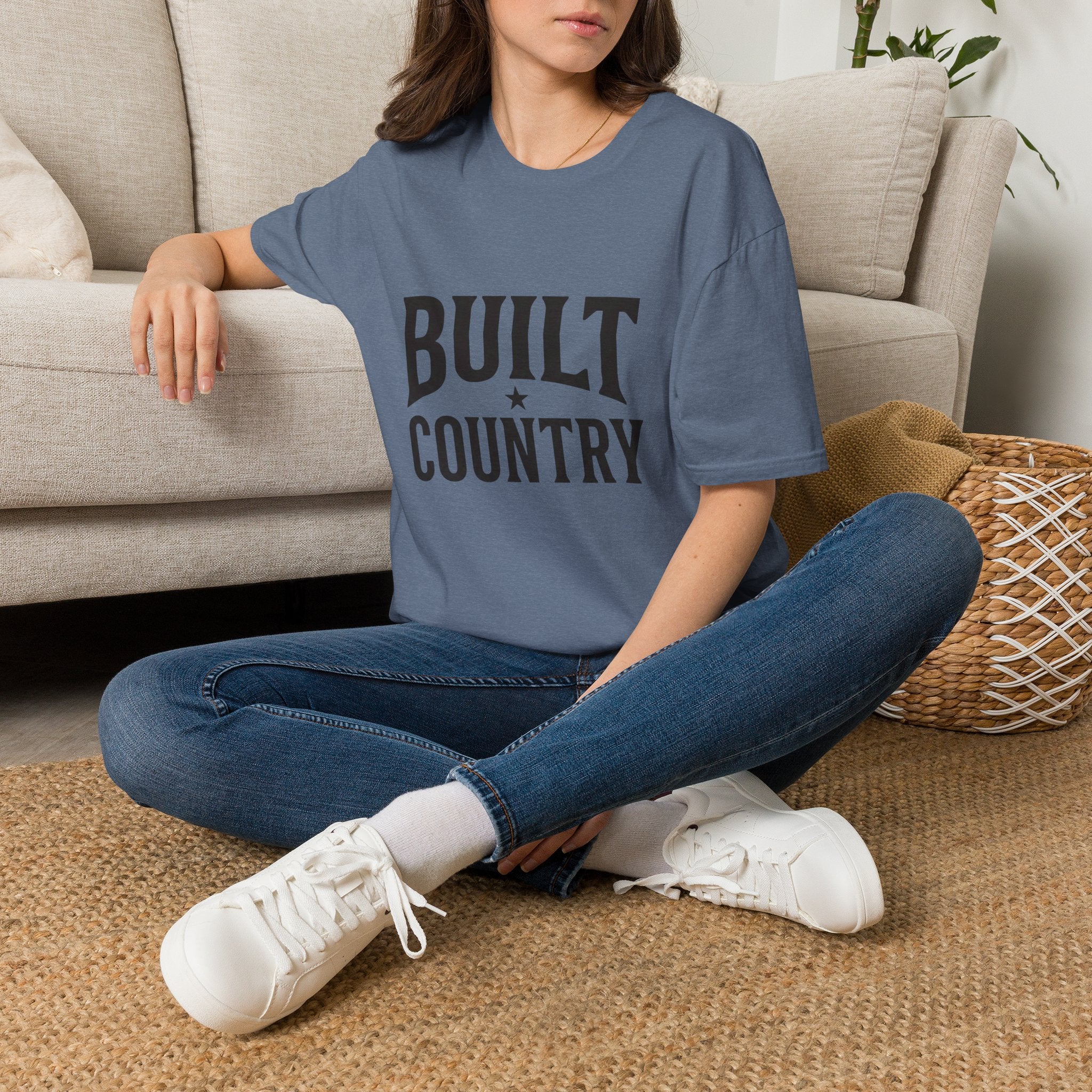Built Country (Typography) T-Shirt