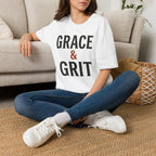 Grace & Grit (Typography) T-Shirt