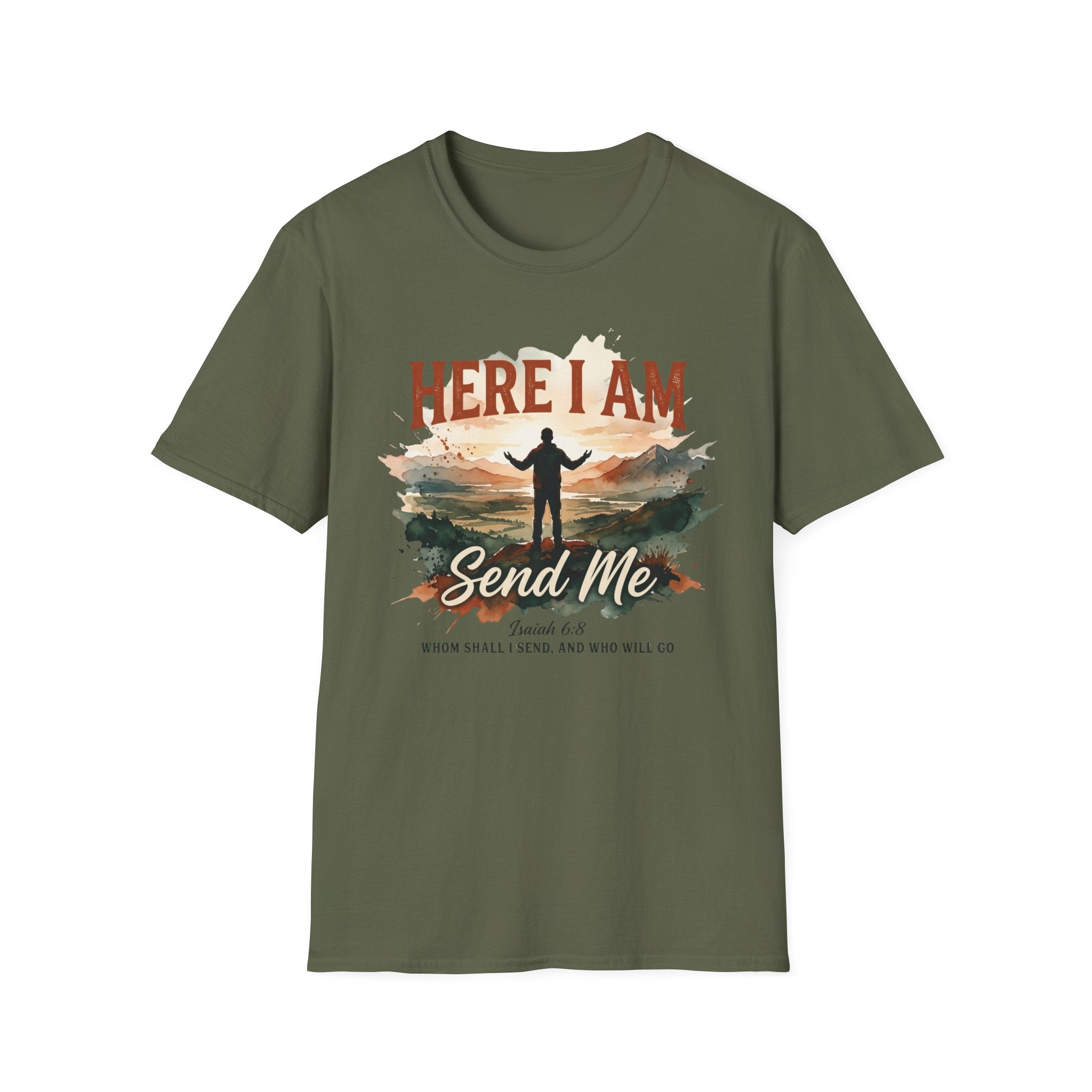 Here I am. Send Me T-Shirt